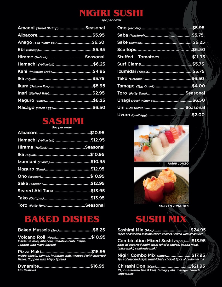 Osaka Japanese Food & Sushi Menu - Image 5